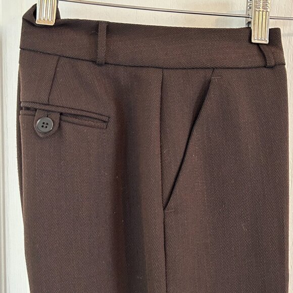 Suiting - Teenflo for Holt Renfrew by Maurice Tarica Suit Chocolate Brown – Sz 2 - Picture 10 of 12